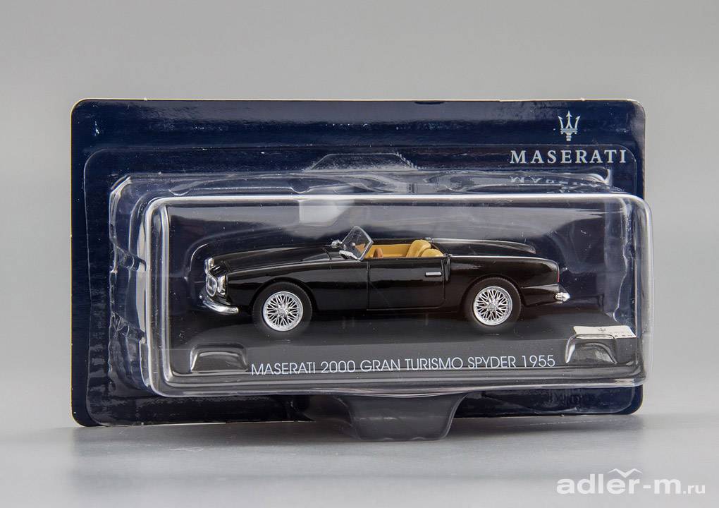 IXO (ALTAYA) 1:43 Maserati 2000 GT Spyder 1955 (black) M18