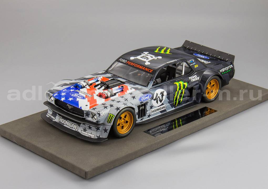 TOP MARQUES 1:18 Ford Mustang Hoonigan V2 1965 Ken Block TOP048B