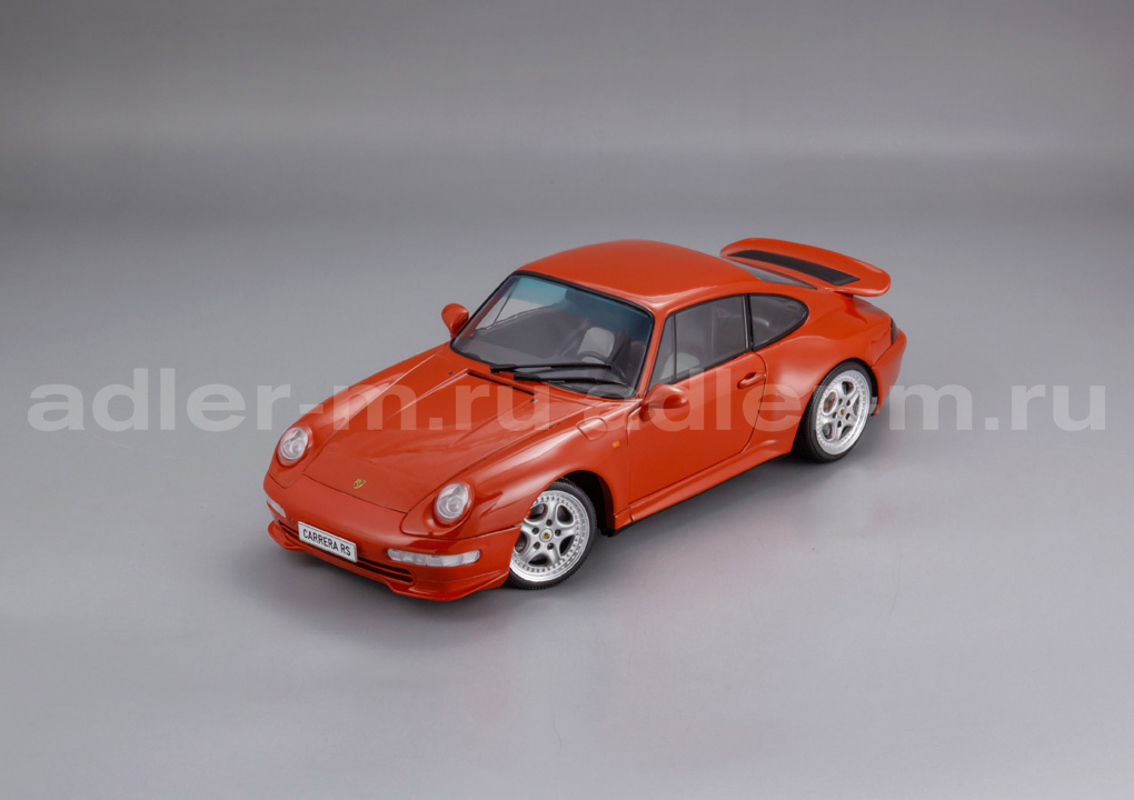 SOLIDO 1:18 Porsche 911 (993) Carrera RS -1997 (red) S1810104