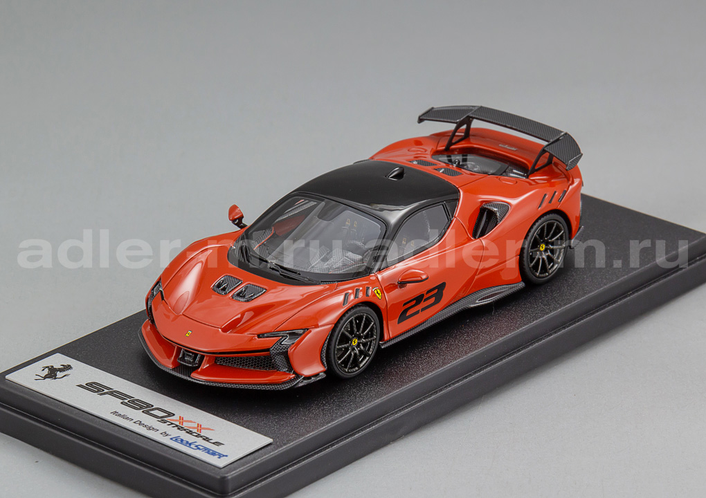 LOOKSMART 1:43 Ferrari SF90 XX Stradale (Rosso Corsa) LS551B