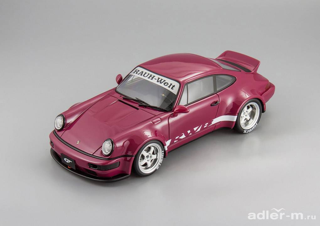 KYOSHO 1:18 Porsche RWB 964 Duck Tail (rubystone red) GTS016KJ