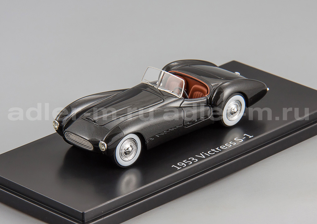 ESVAL MODELS 1:43 Victress S-1 sport Родстер 1953 (black) EMUS43025A