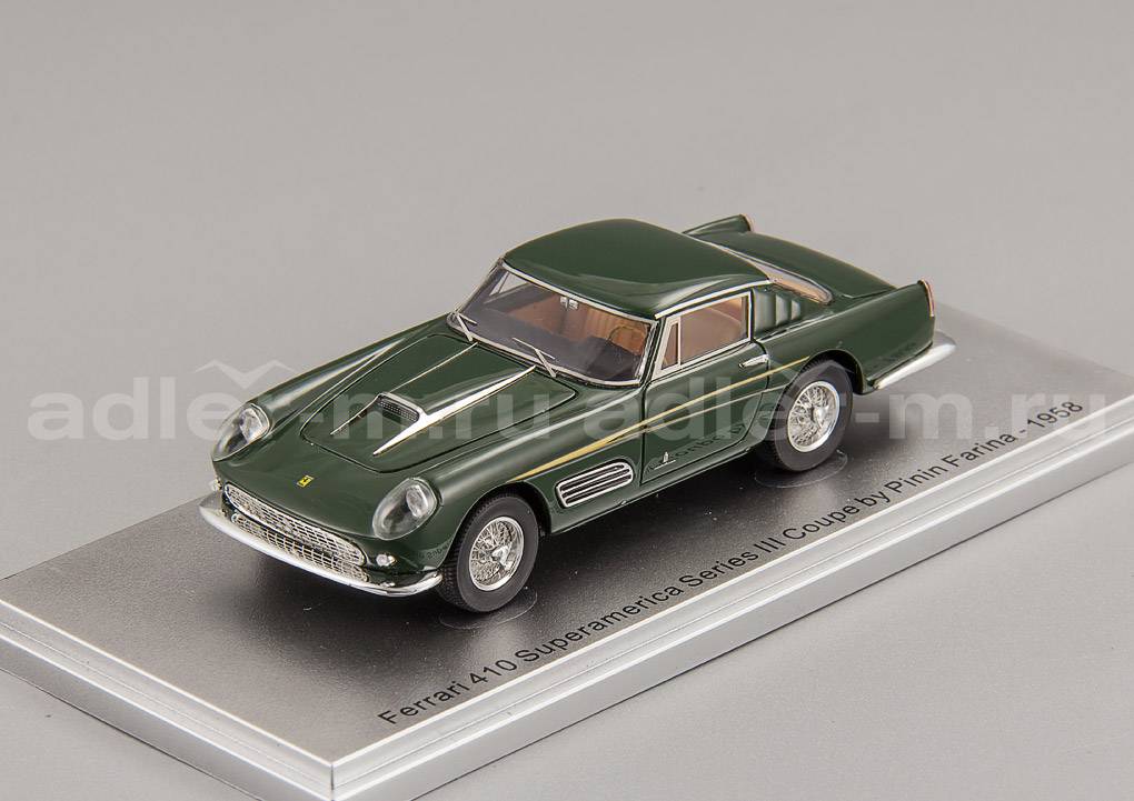 KESS SCALE MODELS 1:43 Ferrari 410 Superamerica Series III Pininfarina - 1958 (green) KE43056133