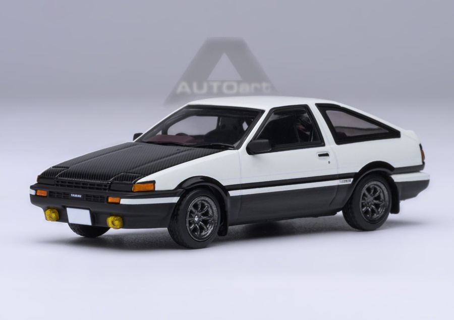 AUTOART 1:64 Toyota Sprinter Trueno (AE86) "Initial D Project D Final Version" 20036