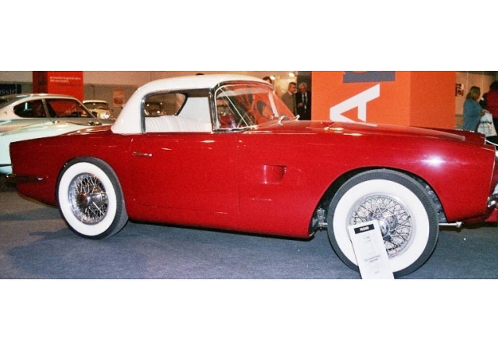 ESVAL MODELS 1:43 Pegaso Z-102 Spider Serra (Barcelona) 1959 closed roof (maroon) EMEU43005B