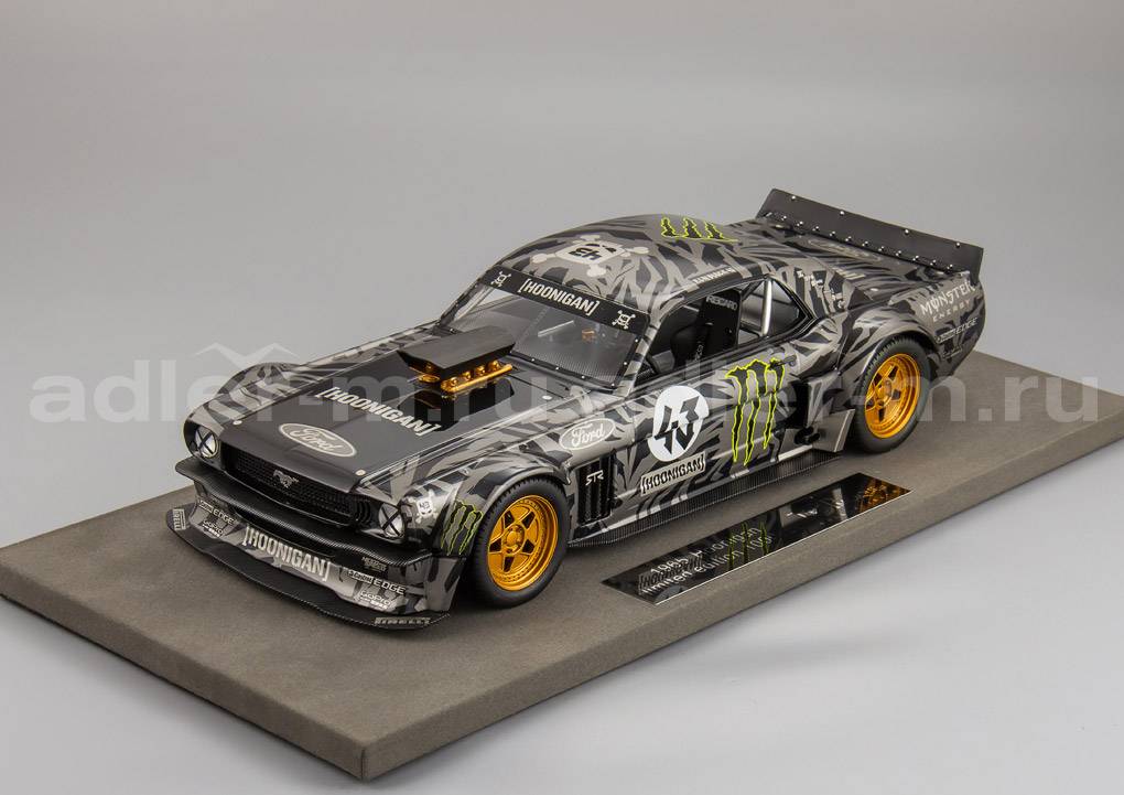 TOP MARQUES 1:18 Ford Mustang Hoonigan 1965 Ken Block TOP048A