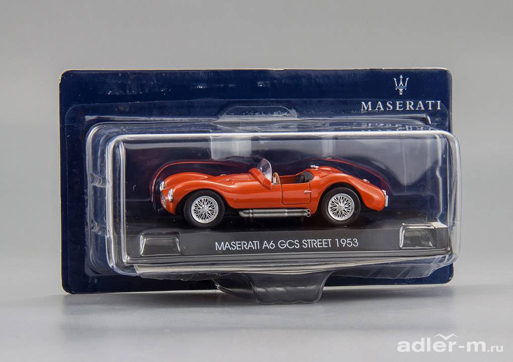 IXO (ALTAYA) 1:43 Maserati A6 GCS Street 1953 (red) M06