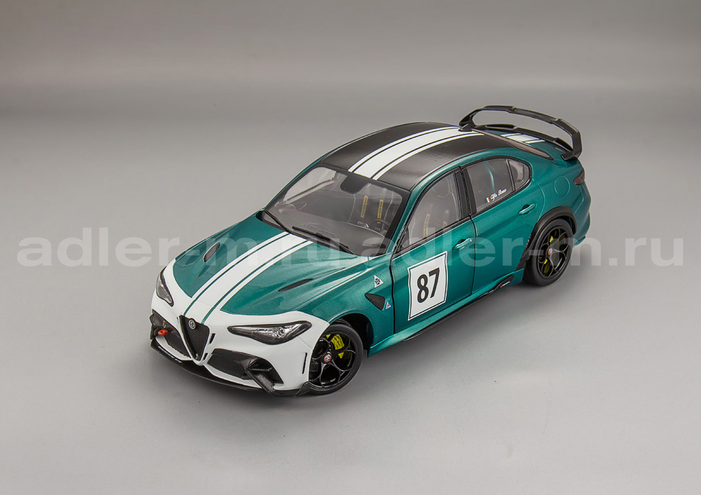 SOLIDO 1:18 Alfa Romeo Giulia GTAm #87 - Nürburgring 2021 S1806902