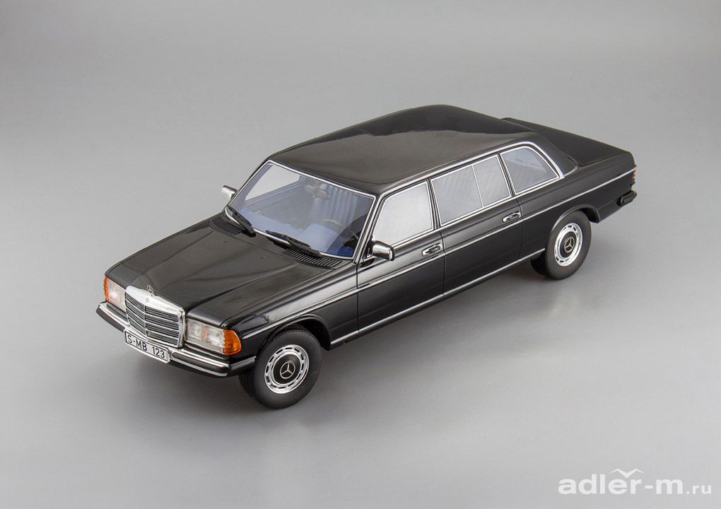 CULT SCALE MODELS 1:18 Mercedes-Benz W123 Long - 1983 (black) CML005-1