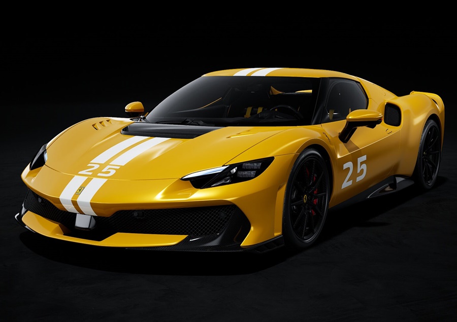 LOOKSMART 1:43 Ferrari 296 Speciale (Giallo Tristrato with Livery) LS564C