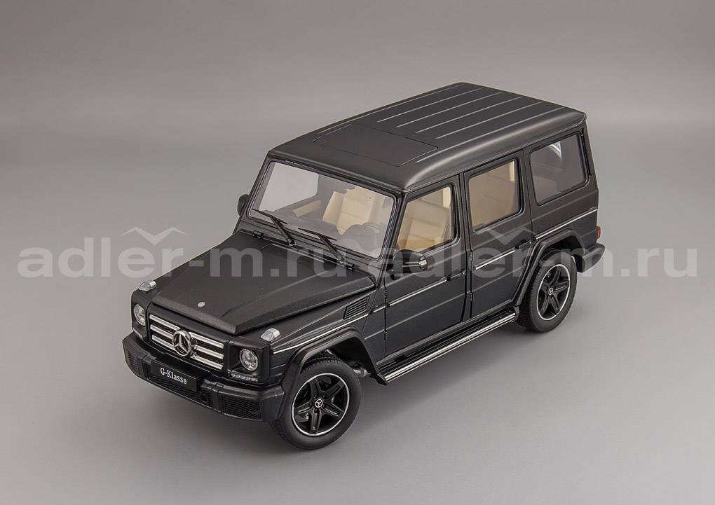 iScale 1:18 Mercedes-Benz G-Class (W463) 2015 (matt black) 11800 0000 040