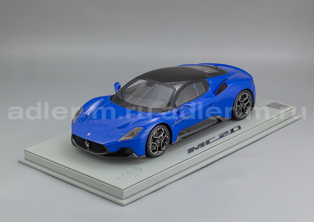 BBR MODELS 1:18 Maserati MC20 (Blu Infinito) 920030025