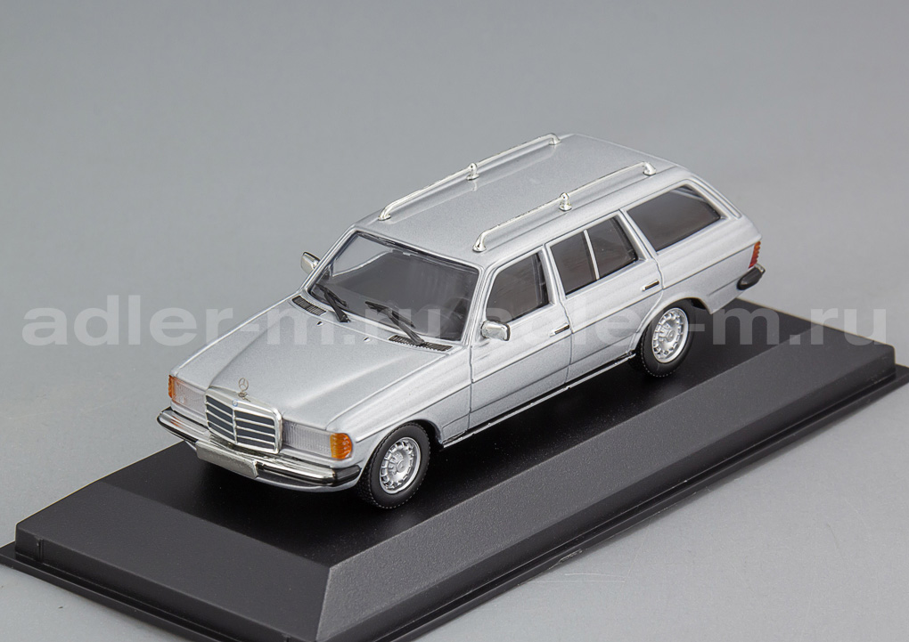 MINICHAMPS (MAXICHAMPS) 1:43 Mercedes-Benz 230TE (W123) - 1982 (silver) 940032212
