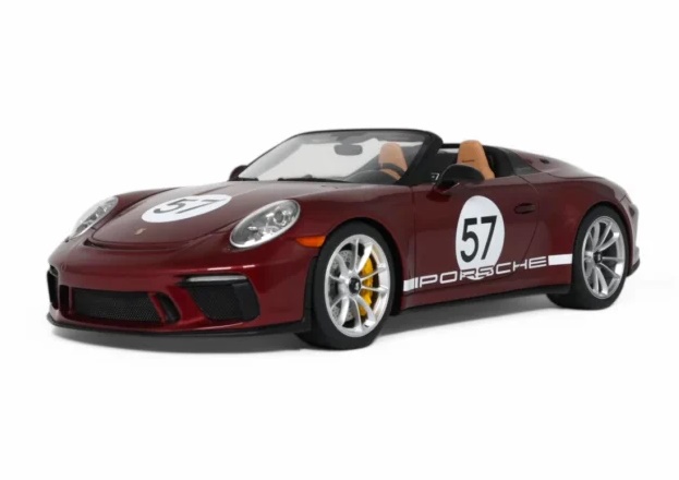 GT SPIRIT 1:18 Porsche 911 [991.2] Speedster "Heritage edition" - 2019 (cherry met) GT929