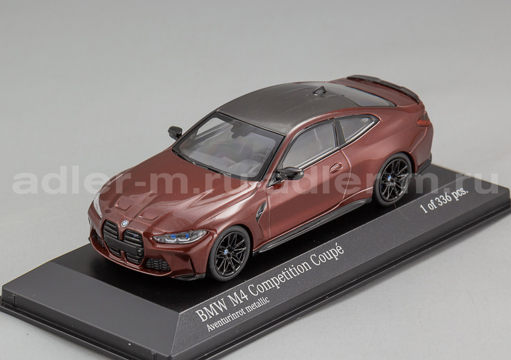 MINICHAMPS 1:43 BMW M4 - 2020 (red metallic) 410020126