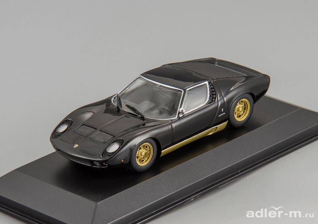 MINICHAMPS (MAXICHAMPS) 1:43 Lamborghini Miura 1966 (black) 940103000