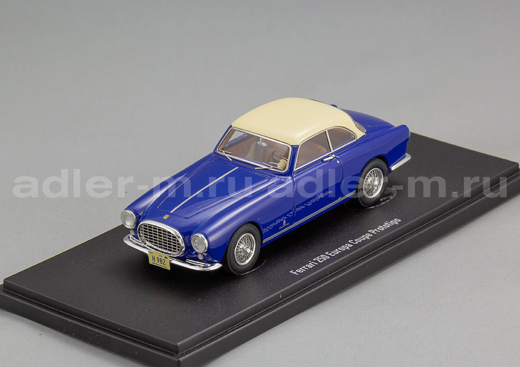 AUTOCULT 1:43 Ferrari 250 Europa Coupé Prototipo 1953 - Châssis n°0297EU (blue / ivory) ATC90245