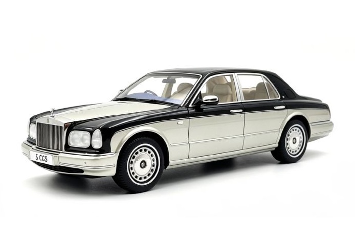 CULT SCALE MODELS 1:18 Rolls-Royce Silver Seraph - 1998 (black/silver) CML199-1