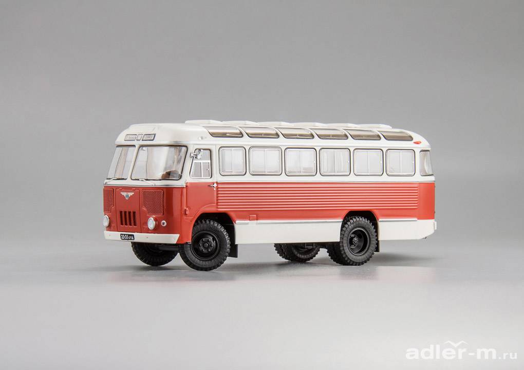 DIP MODELS 1:43 Павловский Автобус 652Б, маршрут "Ст. Палагиада - СНИИСХ" 165222