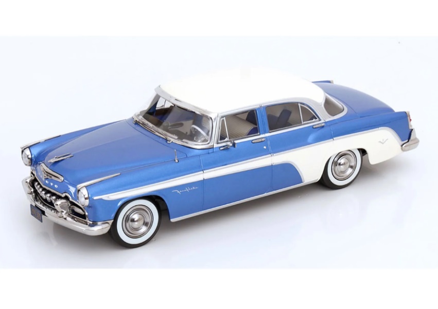 KK SCALE 1:18 DeSoto Fireflite Седан - 1955 (blue met./white) KKDC181544