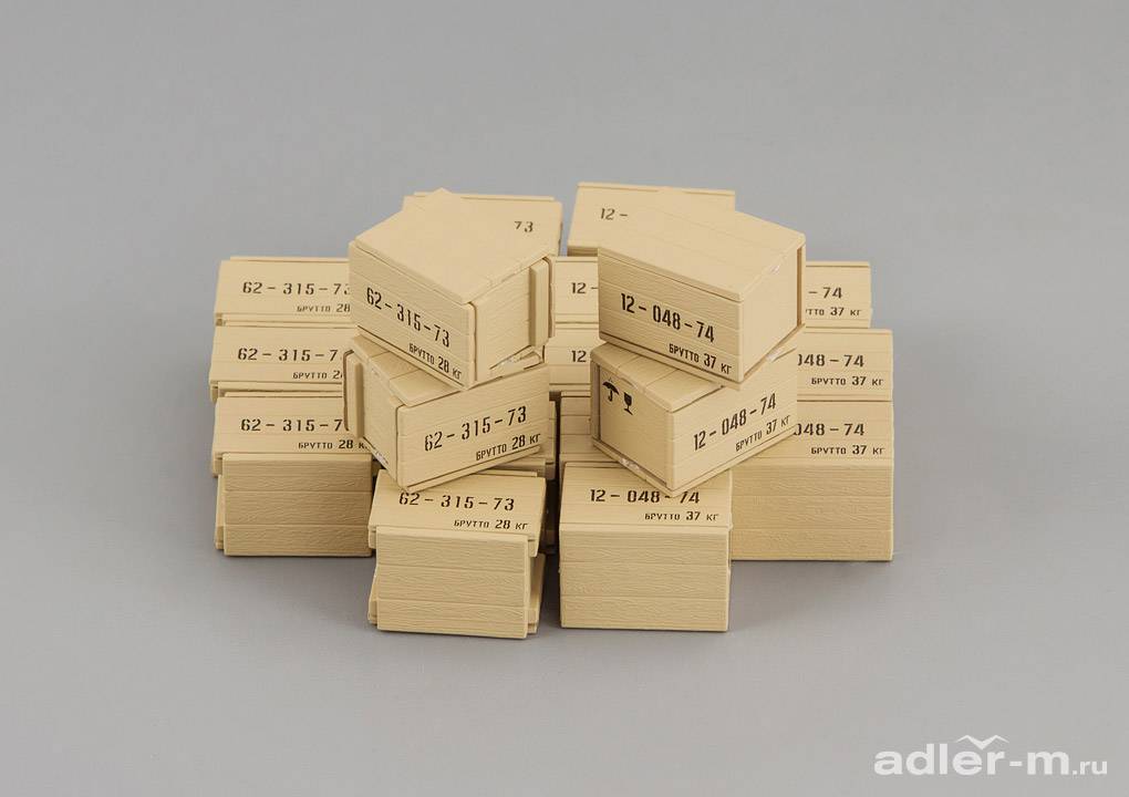 DIP MODELS 1:43 Набор для сборки ящиков 500104