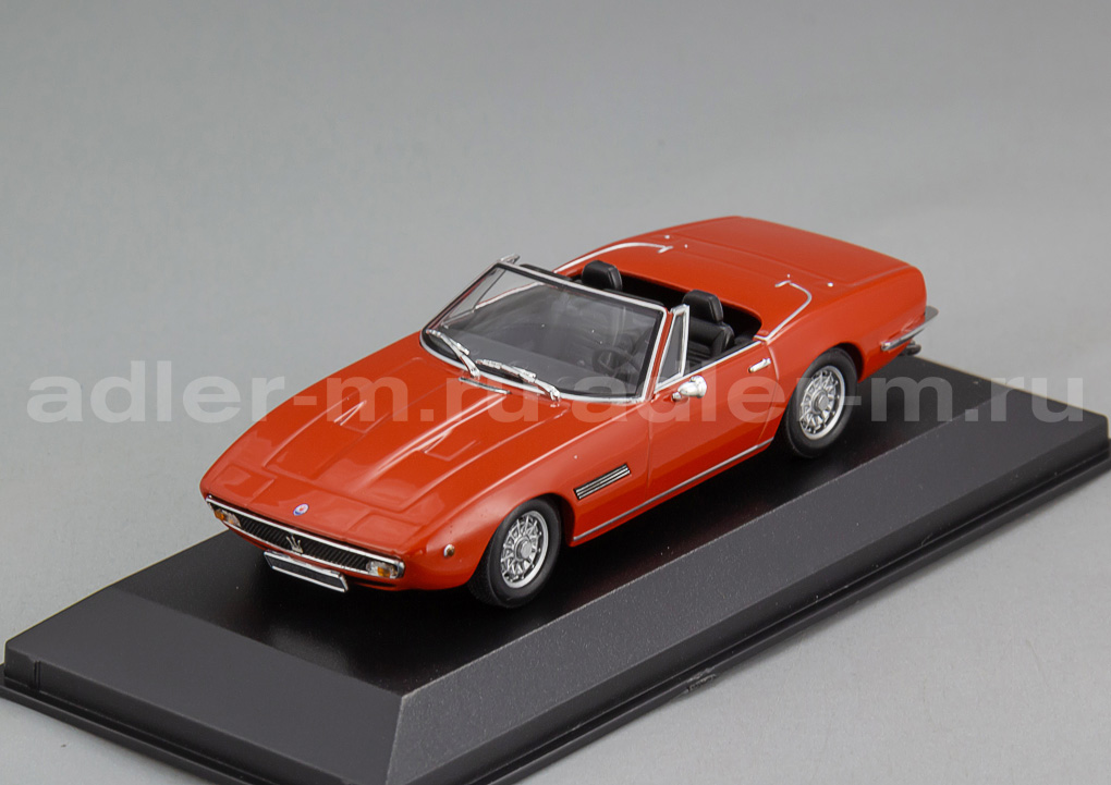 MINICHAMPS (MAXICHAMPS) 1:43 Maserati Ghbli Spyder – 1969 (red) 940123330