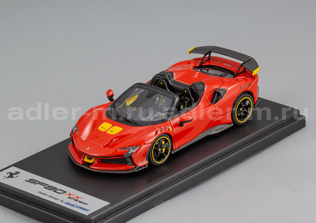 LOOKSMART 1:43 Ferrari SF90 XX Spider (Rosso Scuderia) LS552D