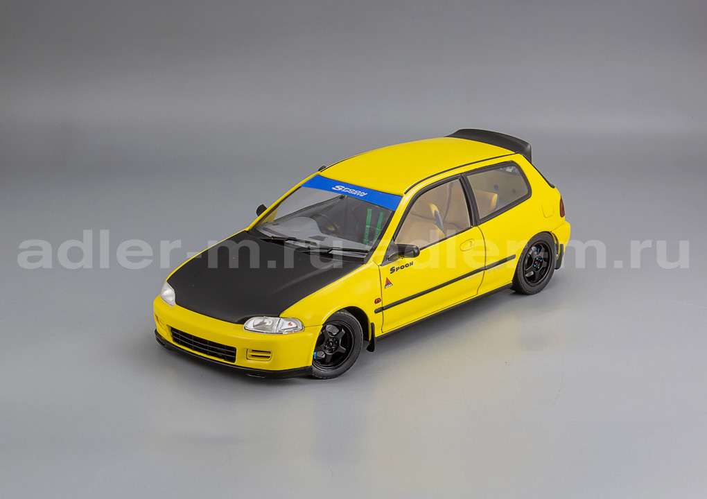 SOLIDO 1:18 Honda Civic (EG6) - 1991 (yellow) S1810402