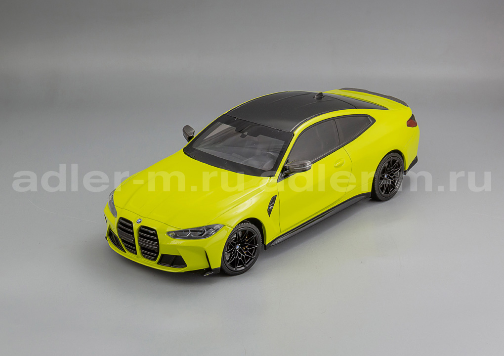 MINICHAMPS 1:18 BMW M4 - 2020 (yellow) 155020120