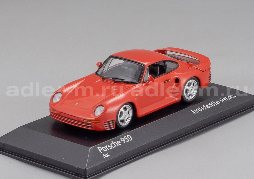 MINICHAMPS (MAXICHAMPS) 1:43 Porsche 959 - 1987 (red) 943062523