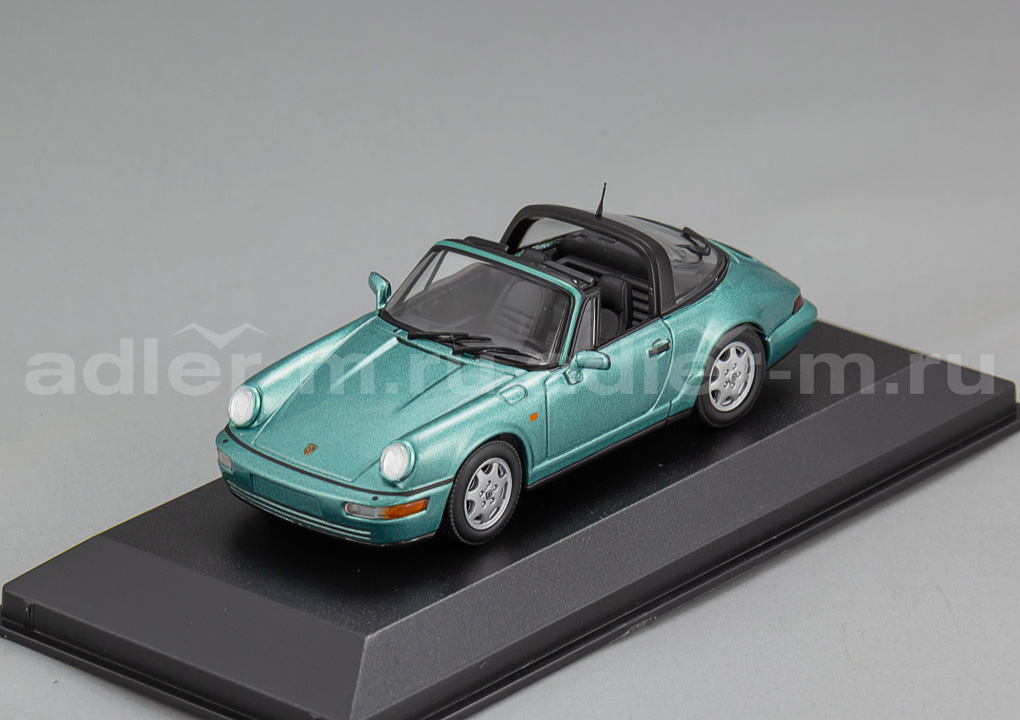MINICHAMPS (MAXICHAMPS) 1:43 Porsche 911 Targa - 2006 (green) 940061364