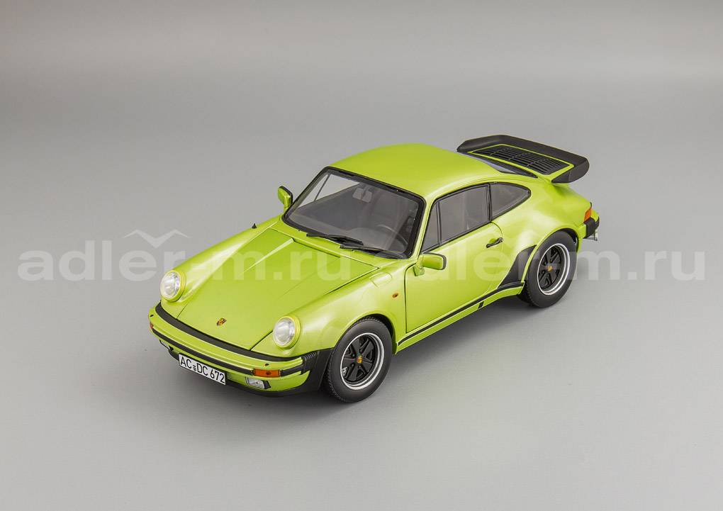 NOREV 1:18 Porsche 911 Turbo - 1978 (silvergreen) 187577