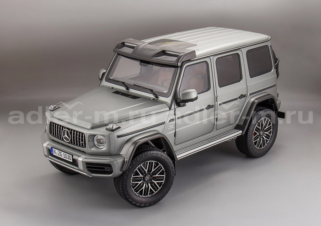 NZG 1:12 Mercedes-Benz G-Klasse 4x4²  (standard version) (platin magno) NZG1030-61
