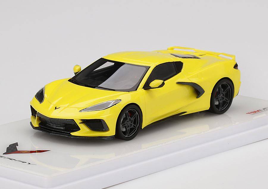 TRUESCALE MINIATURES 1:43 Chevrolet Corvette Stingray C8 - 2020 (yellow) TSM430496