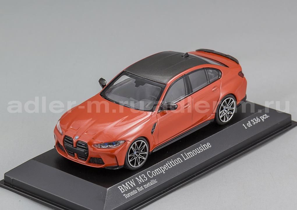 MINICHAMPS 1:43 BMW M3 - 2020 (УЦЕНКА!) 410020205_DIS_b