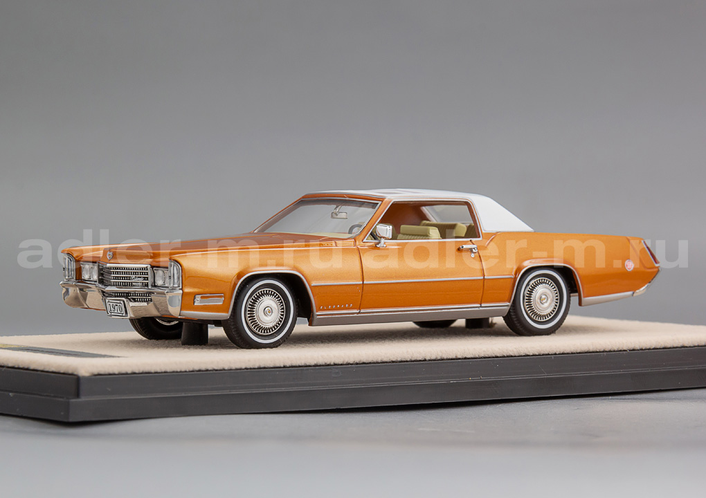 GLM + STAMP MODELS 1:43 Cadillac Eldorado Biarritz - 1970 (cinnamon firemist) STM70002