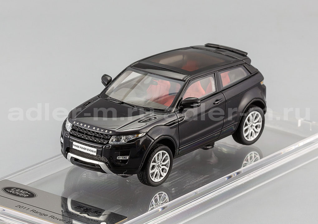 CENTURY DRAGON 1:43 Range Rover Evoque 2011 (santorini black) CDLR-1001E