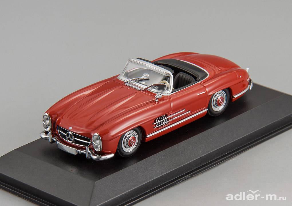 MINICHAMPS (MAXICHAMPS) 1:43 Mercedes-Benz 300 SL Roadster (W198 II) 1955 (red) 940039031