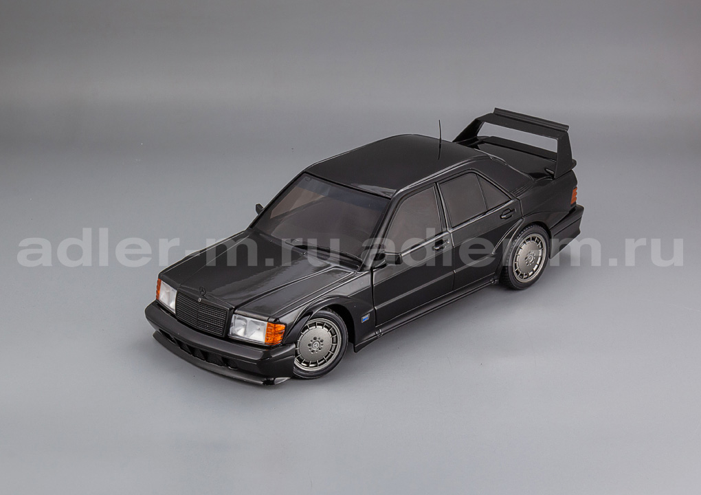 SOLIDO 1:18 Mercedes-Benz 190E Evo2 - 1990 (black with dark grey wheels) S1801012