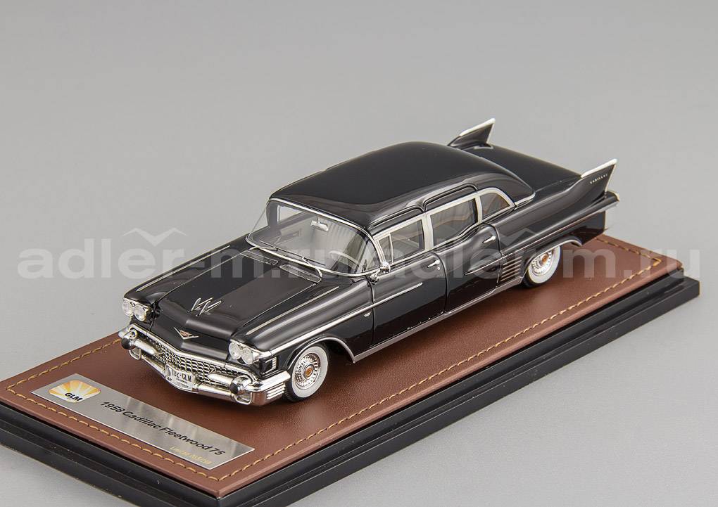 GLM 1:43 Cadillac Fleetwood 75 Limousine - 1958 (black) GLM122102