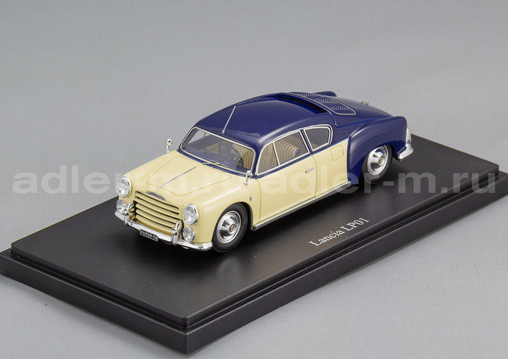 AUTOCULT 1:43 Lancia LP01 (Italy 1947) (biege / blue) ATC06060