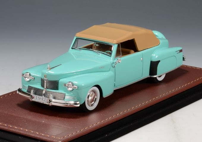 GLM + STAMP MODELS 1:43 Lincoln Continental Кабриолет (закрытый) - 1942 (Suwanee Green) GLM100804
