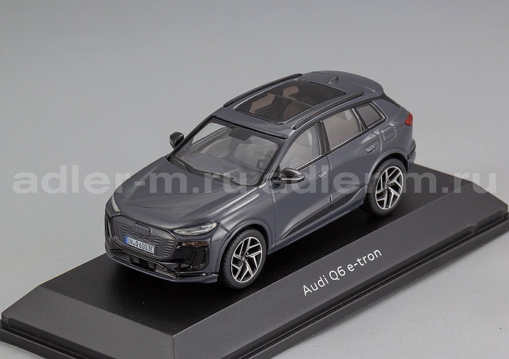SPARK 1:43 Audi Q6 e-tron - 2024 (magnetic grey) 5012326631