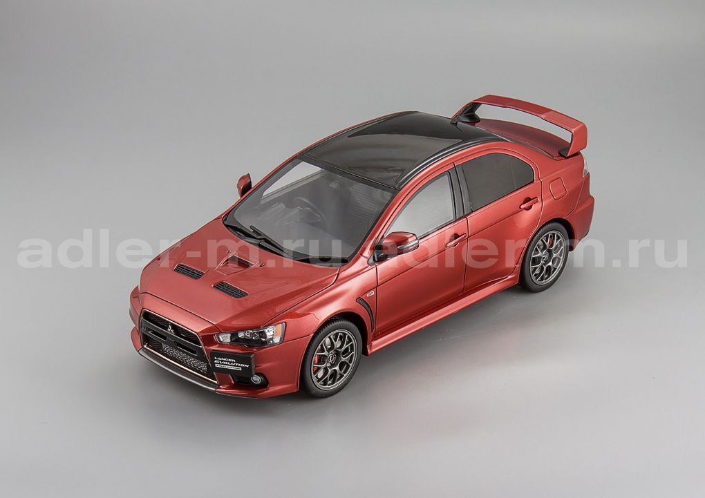 KYOSHO 1:18 Mitsubishi Lancer Evolution X (red) KSR18019R