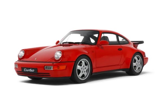 GT SPIRIT 1:18 Porsche 911 (964) Turbo 3.3 - 1991 (red) GT1016