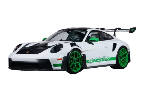 NOREV 1:12 Porsche 911 (992) GT3 RS "Tribute to Carrera RS" - 2022 (white/Python green) 127535