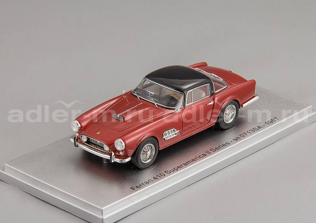 KESS SCALE MODELS 1:43 Ferrari 410 Superamerica 2S sn0713SA - 1957 (red / black) KE43056190