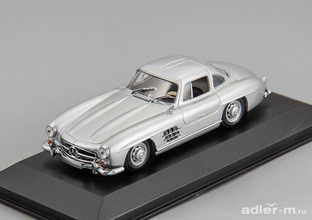 MINICHAMPS (MAXICHAMPS) 1:43 Mercedes-Benz 300 SL (W198 I) 1955 (silver) 940039000