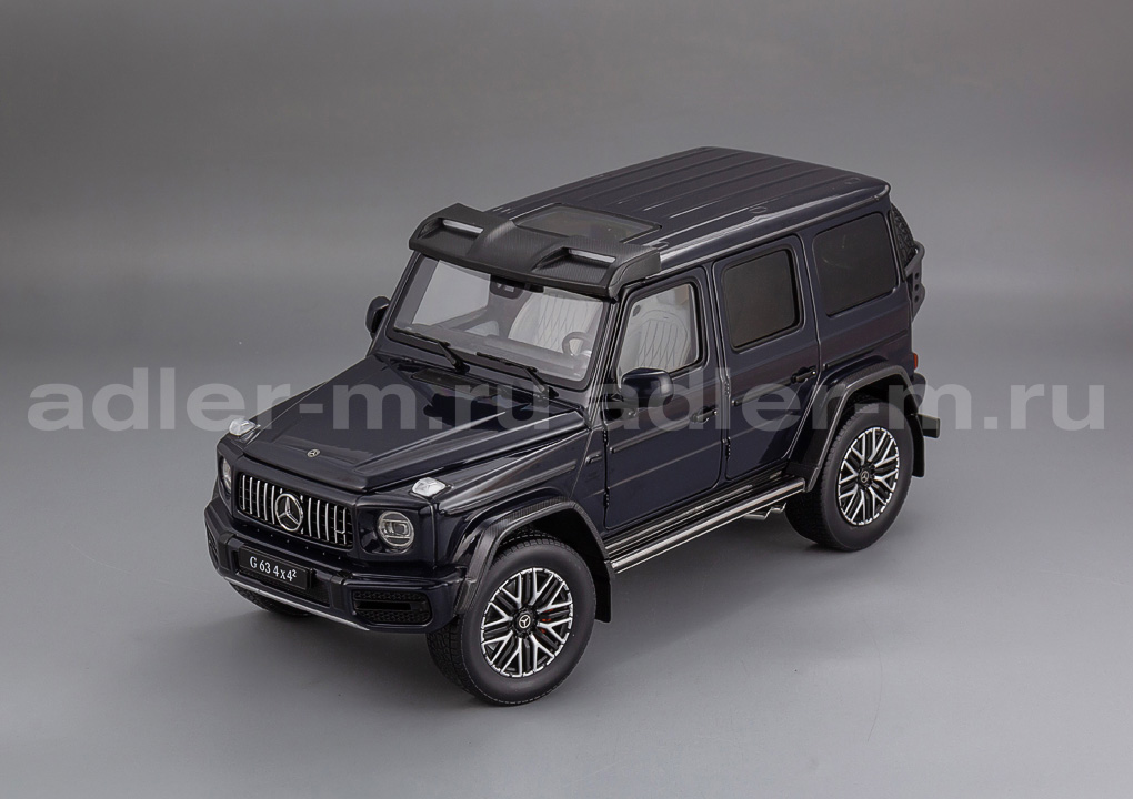 iScale 1:18 Mercedes-Benz AMG G63 (W463) 4x4 - 2022 (dark blue) 180057 - 18317