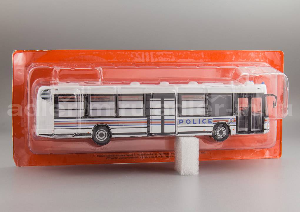 IXO (ATLAS) 1:43 Irisbus Agora S "Police Nationale" - France 2002 HC77